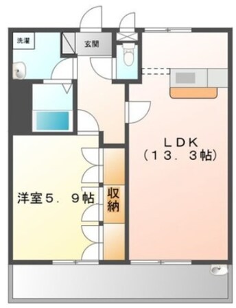 サンスプリングの物件間取画像